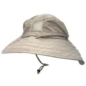 Sun Protection Zone Adult Booney Unisex Adult Tan UPF 50+ Wide Brim Safari Hat